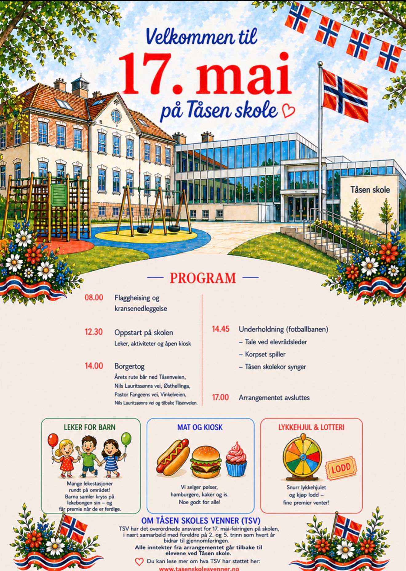 Ettermiddagsprogram Tåsen skole