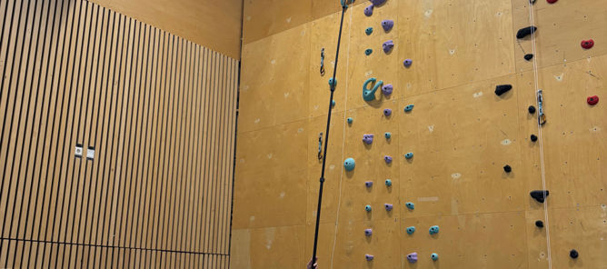 Klatreveggen på Tåsen