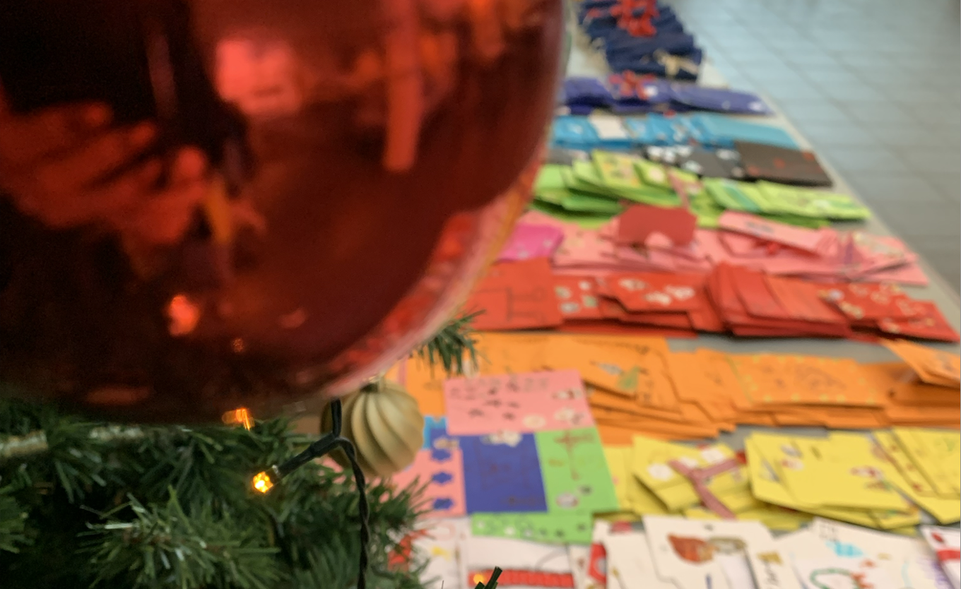 Julekule og julekort