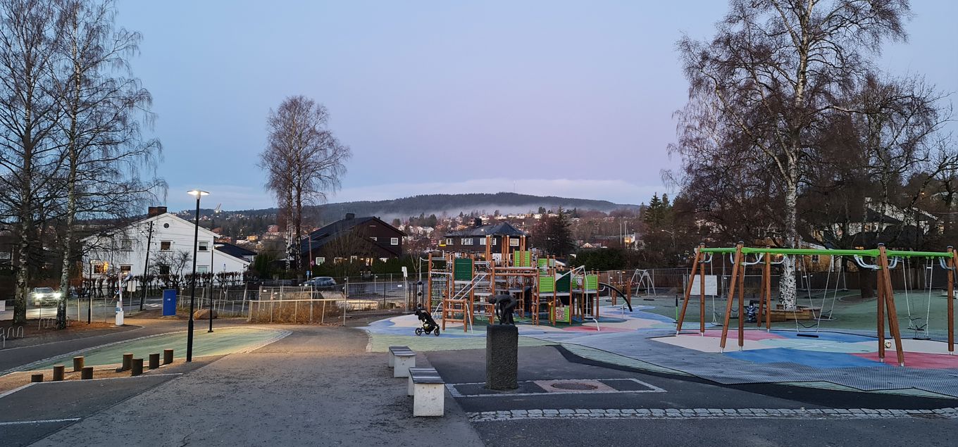 Foto: Jostein Horgen Tenmann Skolegården